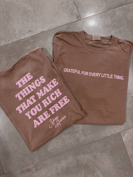 GRATEFUL FOR EVERY LITTLE THING TOP