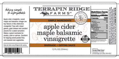 Apple Cider Maple Balsamic Vinaigrette