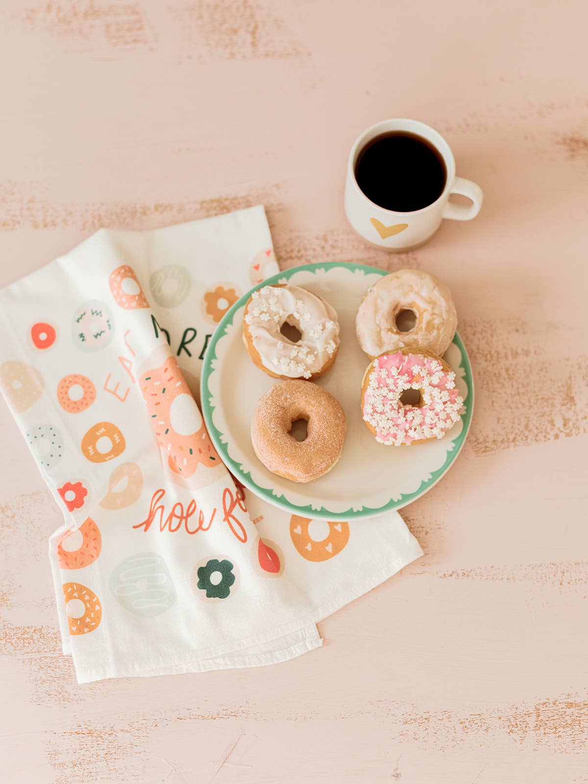 Donut Flour Sack Towel