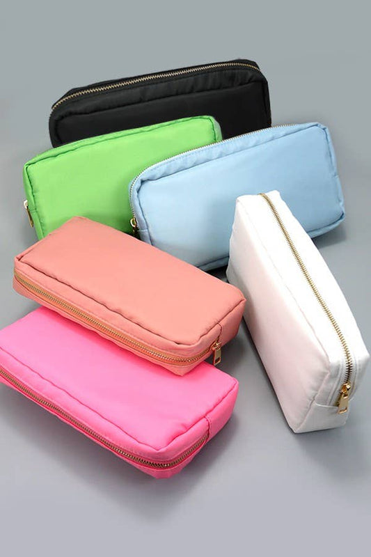 CLASSIC PLAIN SMALL MAKEUP POUCH