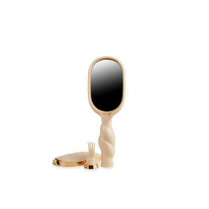 Mini Detangler Brush for Medium Hair - Tan