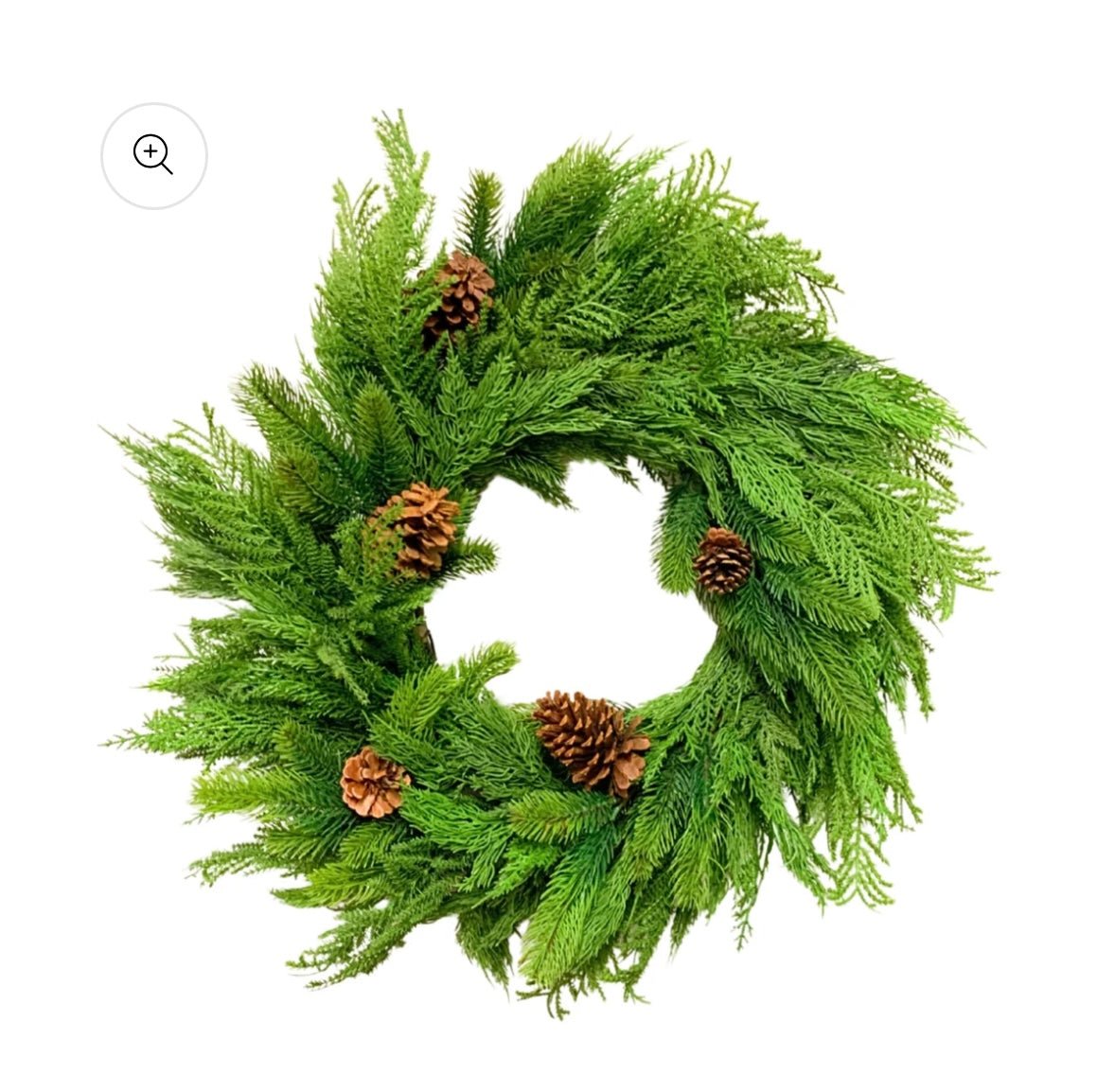 Mixed Christmas Cypress Wreath