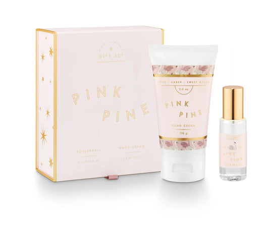 Illume Pink Pine Gift Set