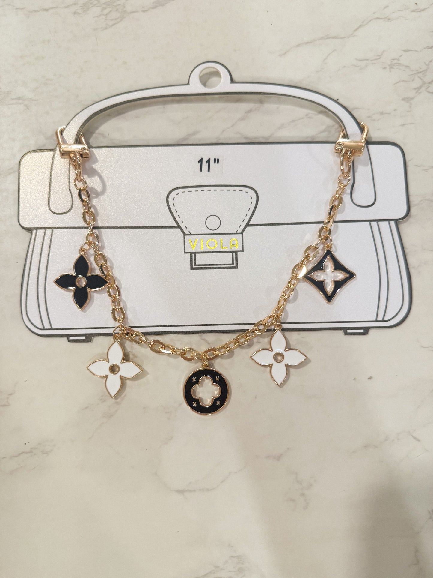 The Paris Petals Bag Charm