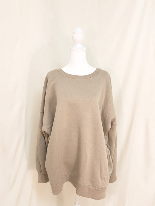 Basic plus pocket sweatshirt