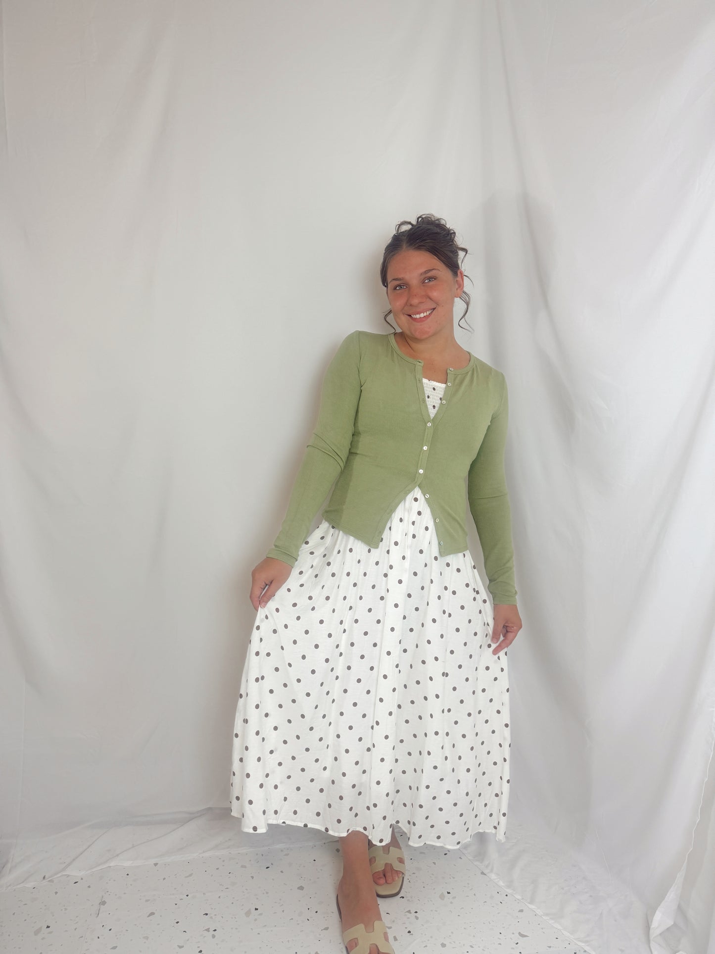The Hailey Polka Dot Dress