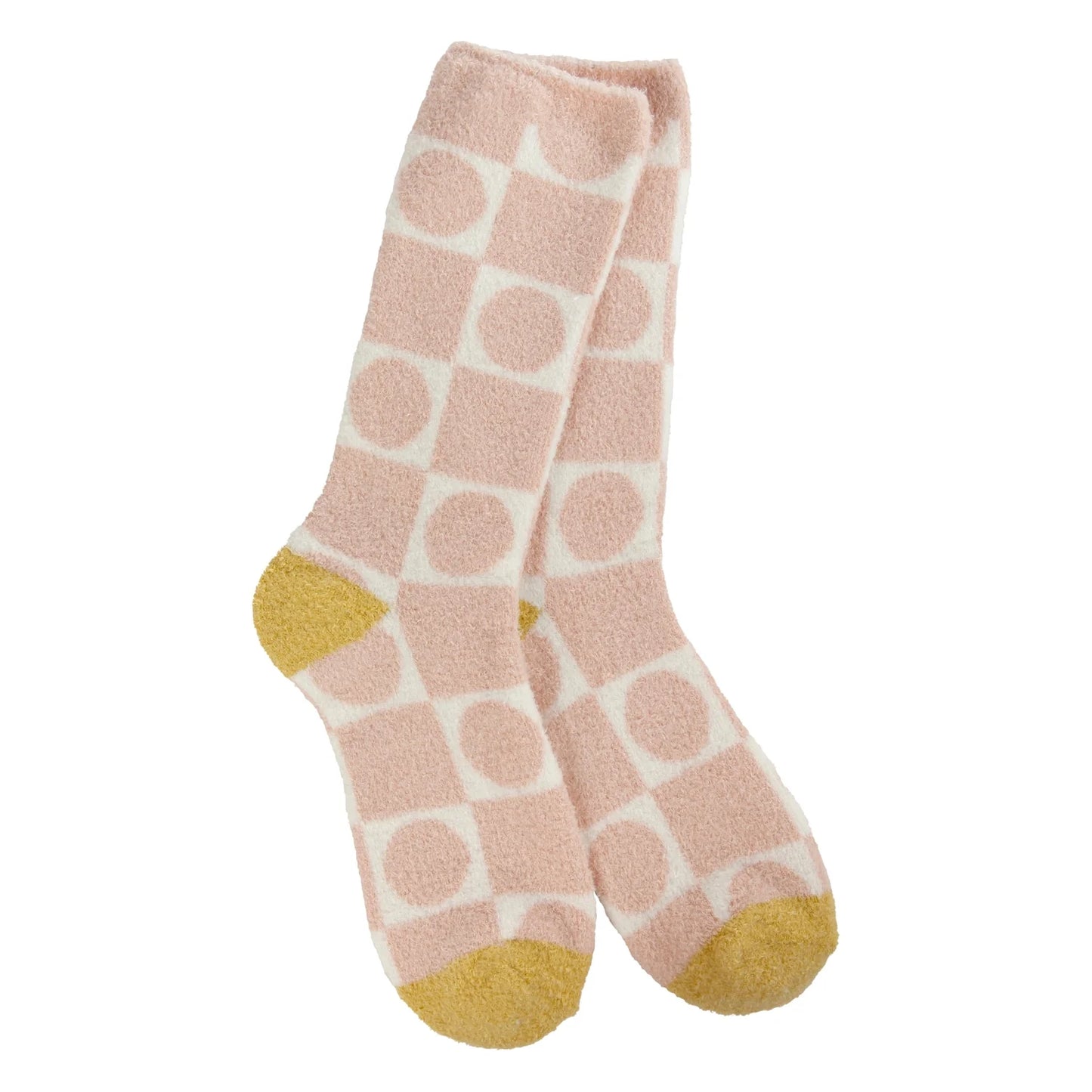 Geometric Rose Sock