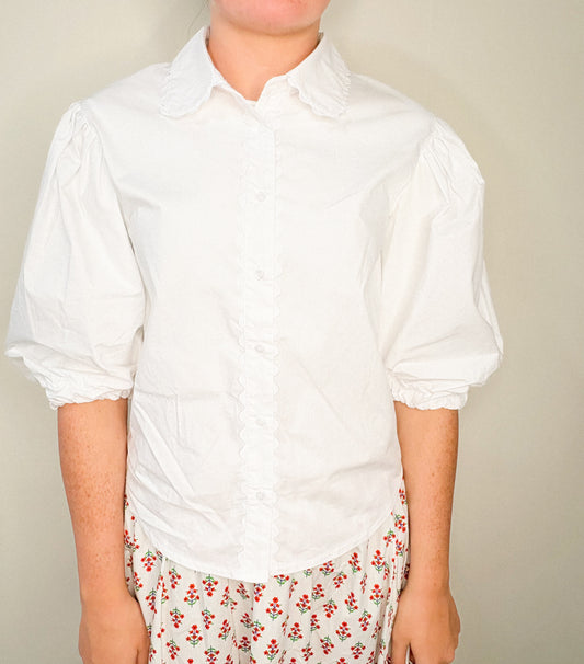The Landry Scallop Top