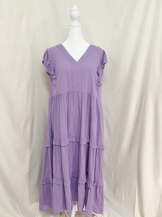 Lavender Days Plus dress