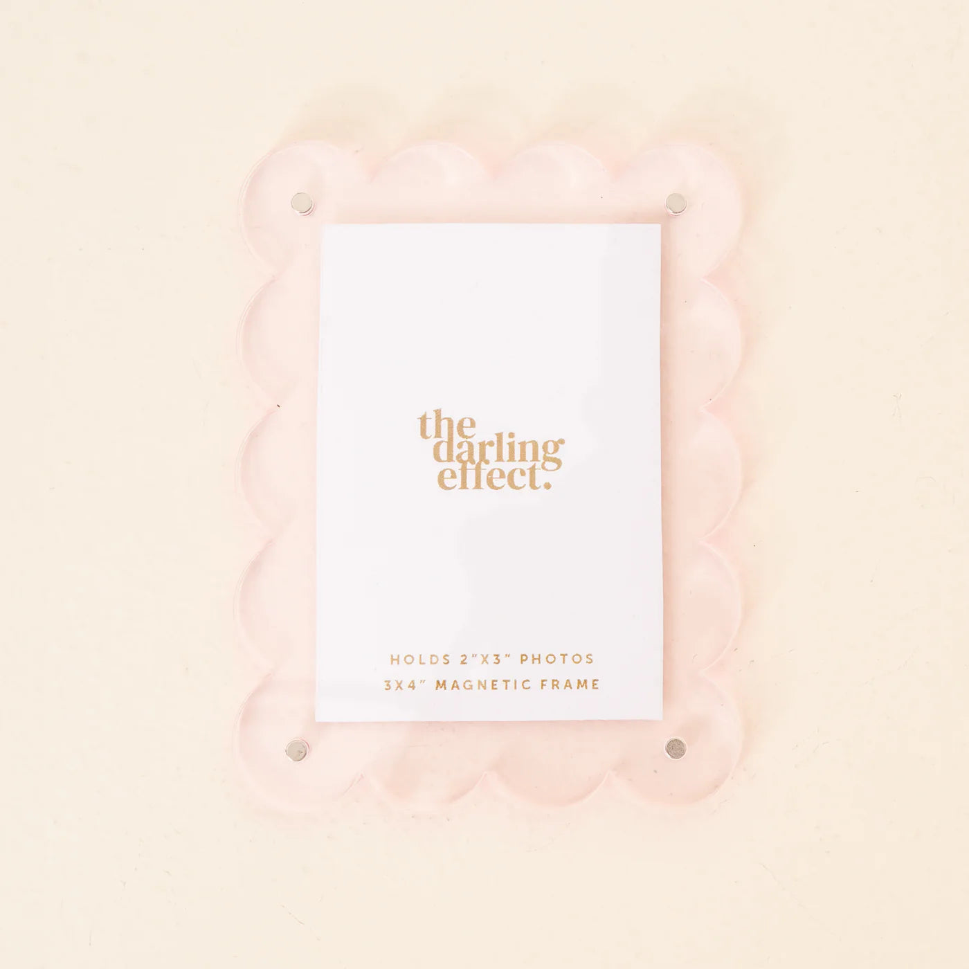 Mini Acrylic Magnetic Picture Frame