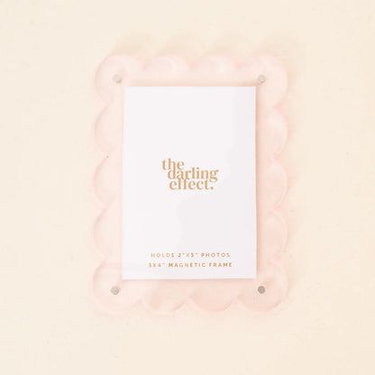 Mini Acrylic Magnetic Picture Frame