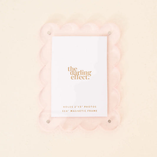 Mini Acrylic Magnetic Picture Frame