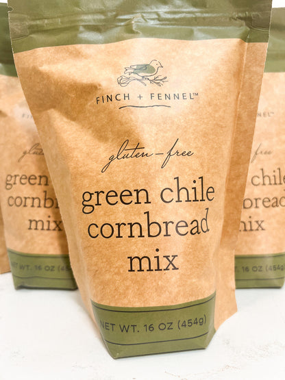 Green chile cornbread mix