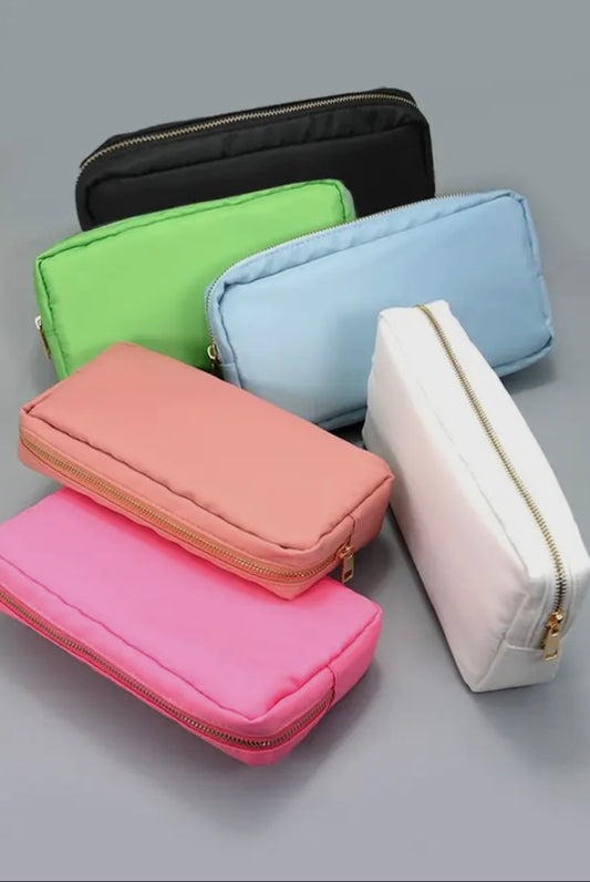 CLASSIC PLAIN SMALL MAKEUP POUCH