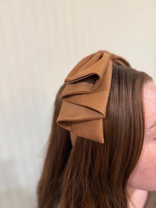 The Brown Bow Headband