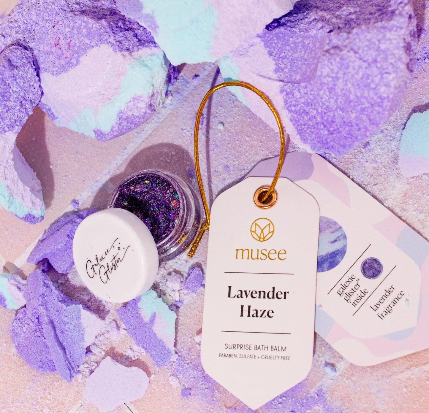 Musee — Lavender Haze Bath Bomb