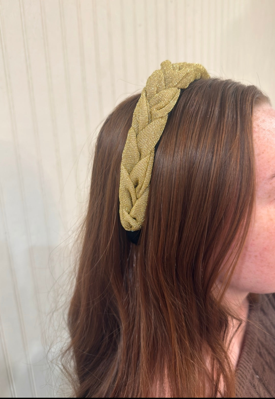 Gold Braided Headband