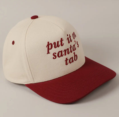 Put it on Santa's Tab Hat