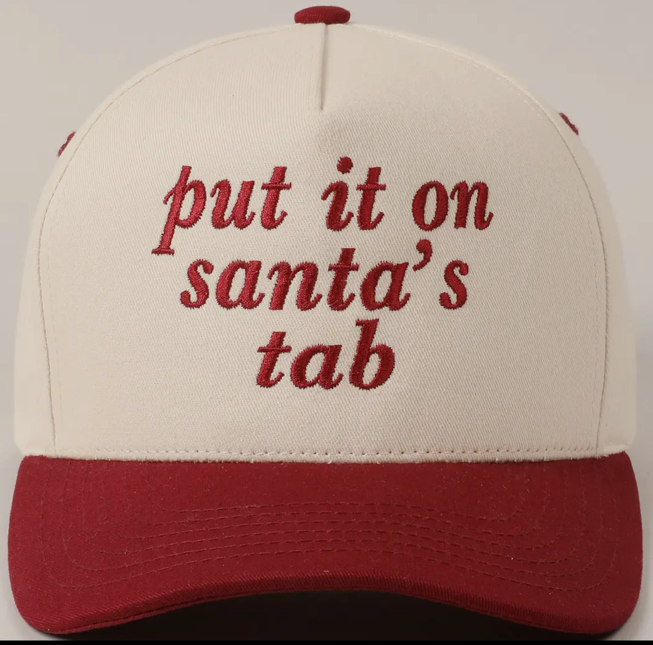 Put it on Santa's Tab Hat
