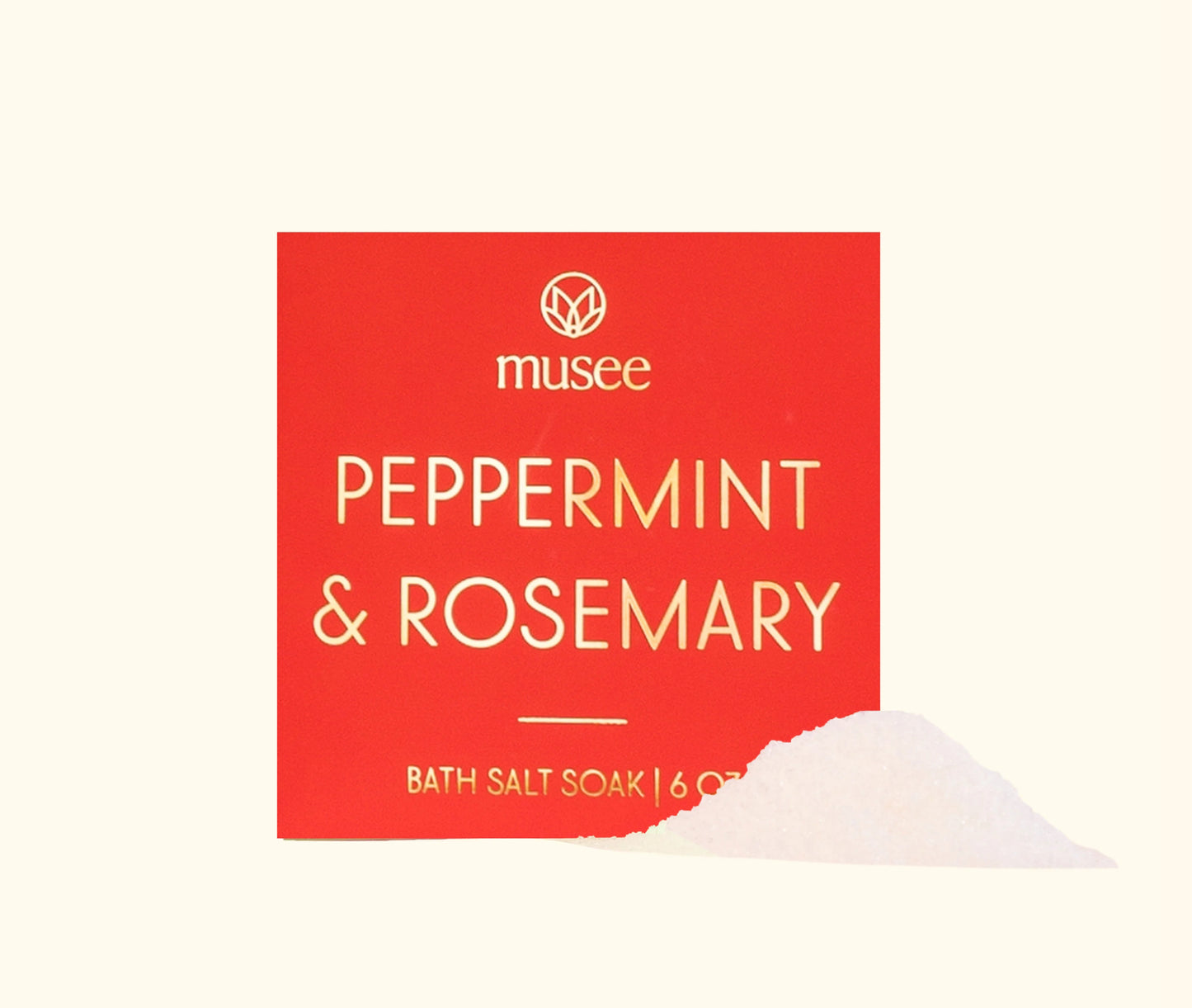 Peppermint & Rosemary Mini Bath Salt Soak