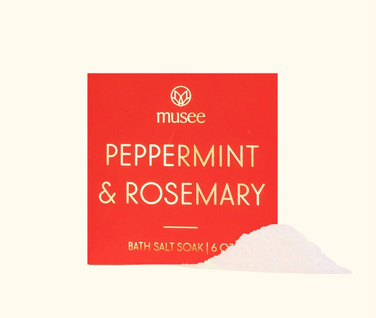 Peppermint & Rosemary Mini Bath Salt Soak