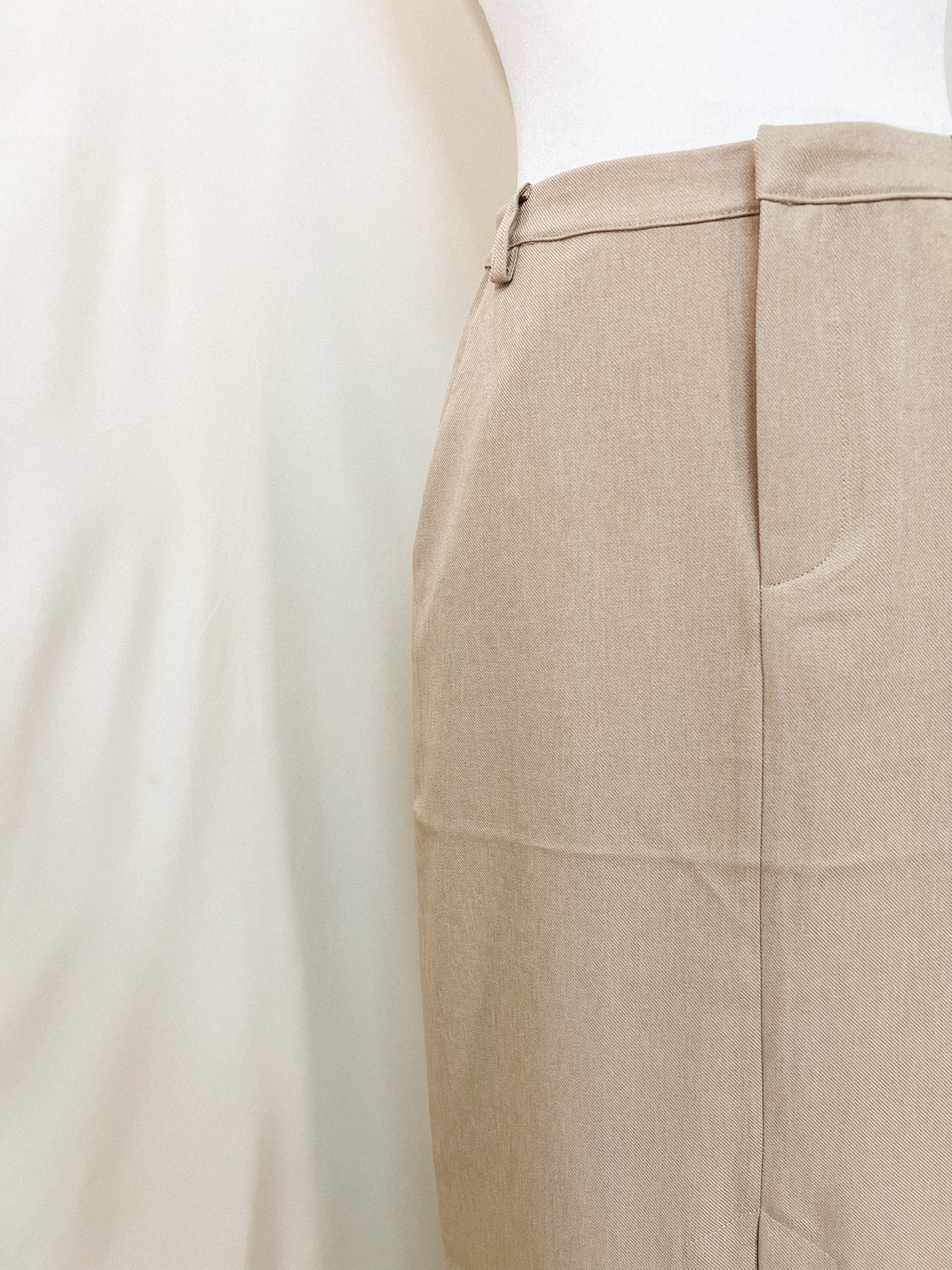 The Khaki Suit Skirt