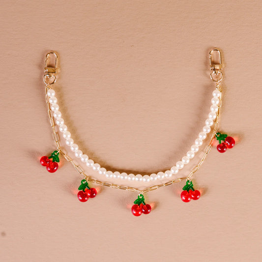 Cherry Away Bag Charm