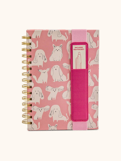 Watchdogs Oliver Notebook with Pen Pocket
