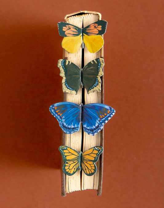 Butterfly Pop-Up Bookmarks
