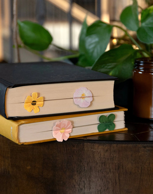 Floral Pop-Up Bookmarks