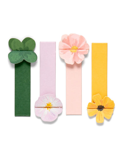 Floral Pop-Up Bookmarks