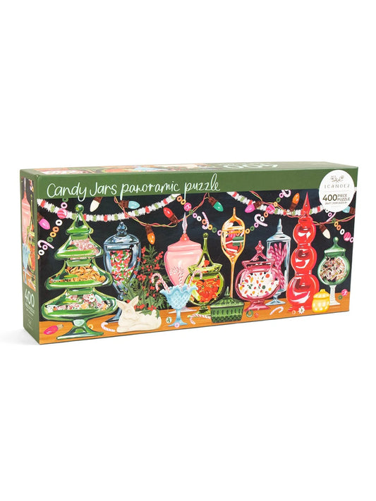 400 Piece Holiday Candy Jar Puzzle