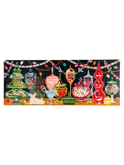 400 Piece Holiday Candy Jar Puzzle
