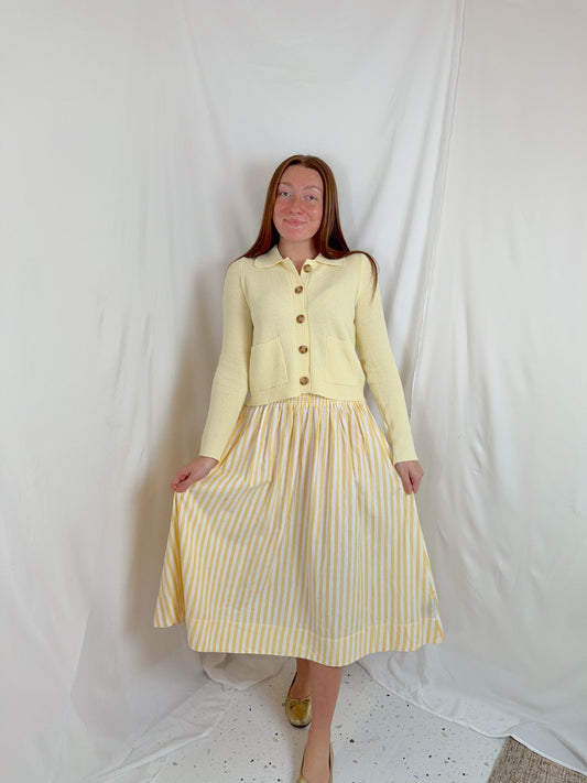 The Carly Stripe Skirt