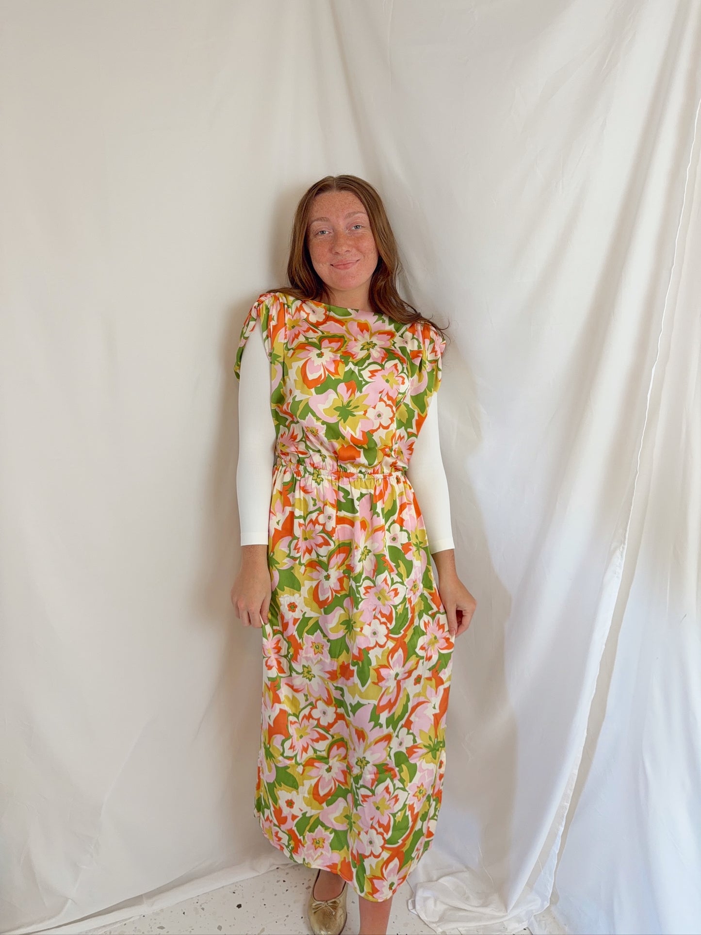 The Elara Satin Dress