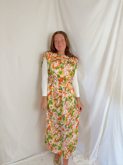 The Elara Satin Dress