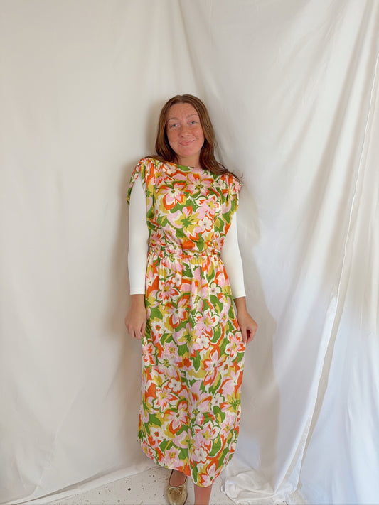 The Elara Satin Dress