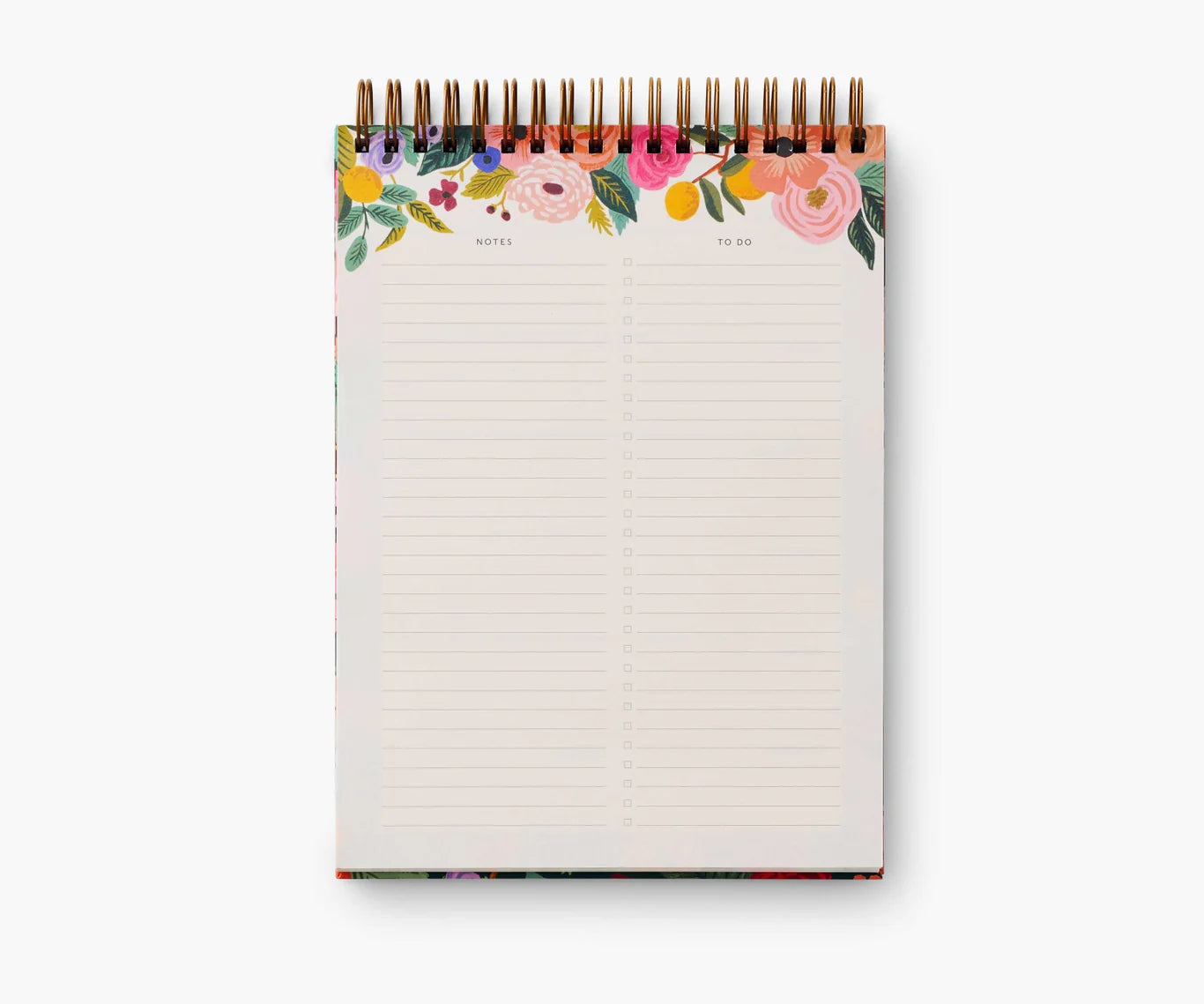 Garden party desktop weekly planner