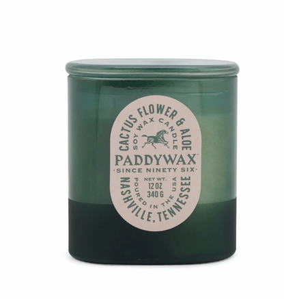 Paddywax - Vista 12 oz Candle - Cactus Flower + Aloe