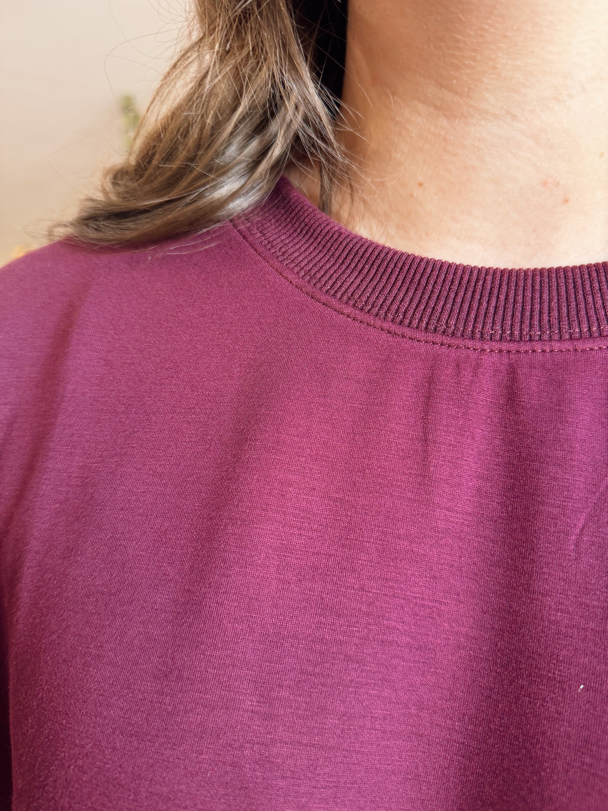 The Kara Dress in Wine