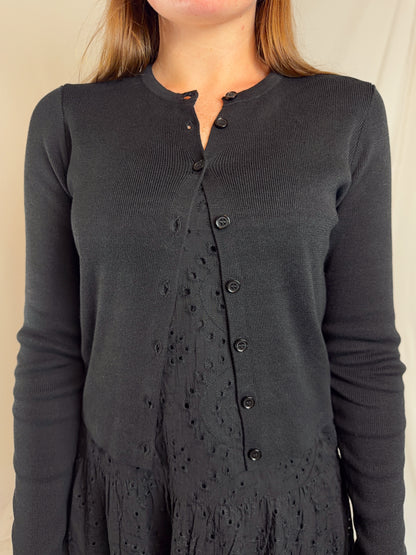 The Everyday Black Cardigan
