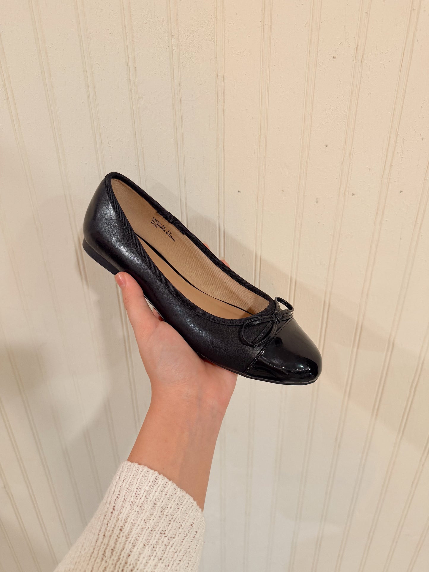 Black Ballet Flat