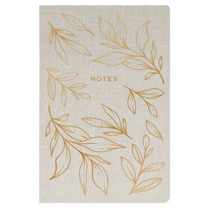 Gold Leaves Notes Journal - Stationery & Gifts