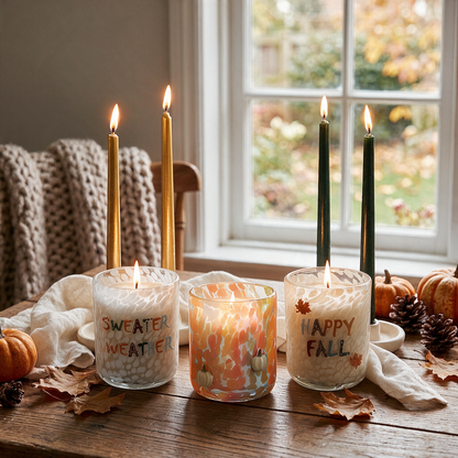Happy Fall   12oz  Icon Candle