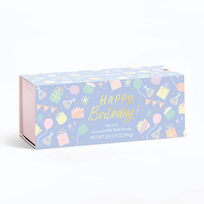 Happy Birthday Bath Bomb Gift Set