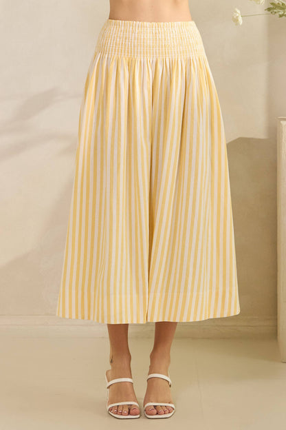 The Carly Stripe Skirt
