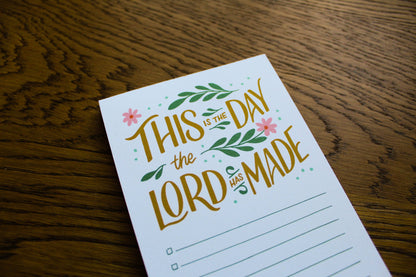 This is the Day Notepad