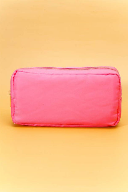 CLASSIC PLAIN SMALL MAKEUP POUCH