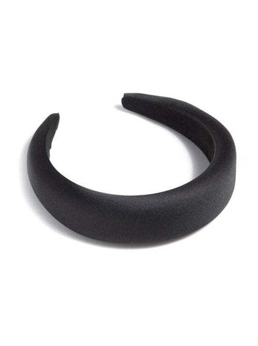 BLACK PADDED HEADBAND